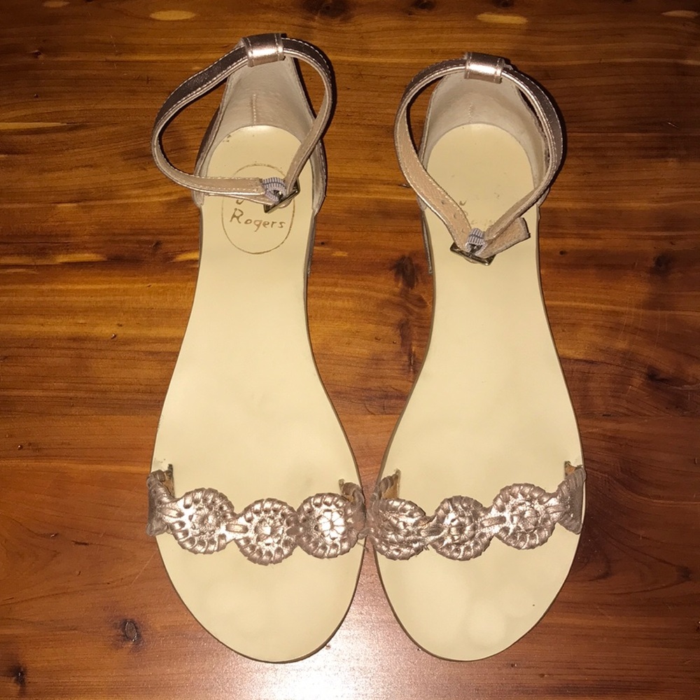Rose Gold Jack Rogers